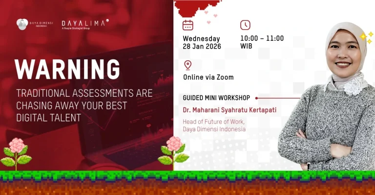 Daya Dimensi Indonesia Sukses Gelar Mini Workshop Online: Ungkap Mengapa Kandidat “Sempurna” Gagal dalam 90 Hari Pertama